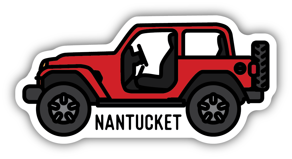 Jeep Side View - Nantucket
