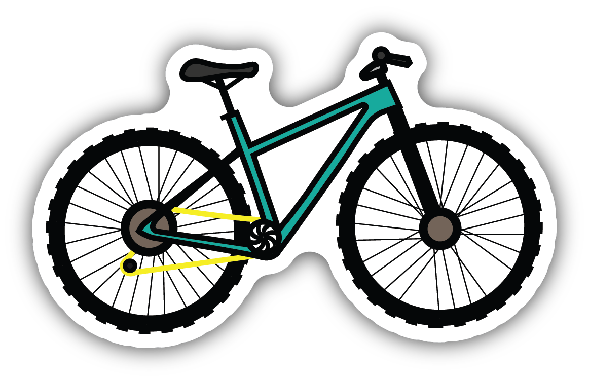 Mountain Bike Sticker