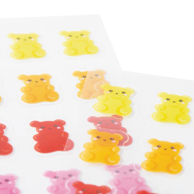 Stickiville Gummy Bears Stickers