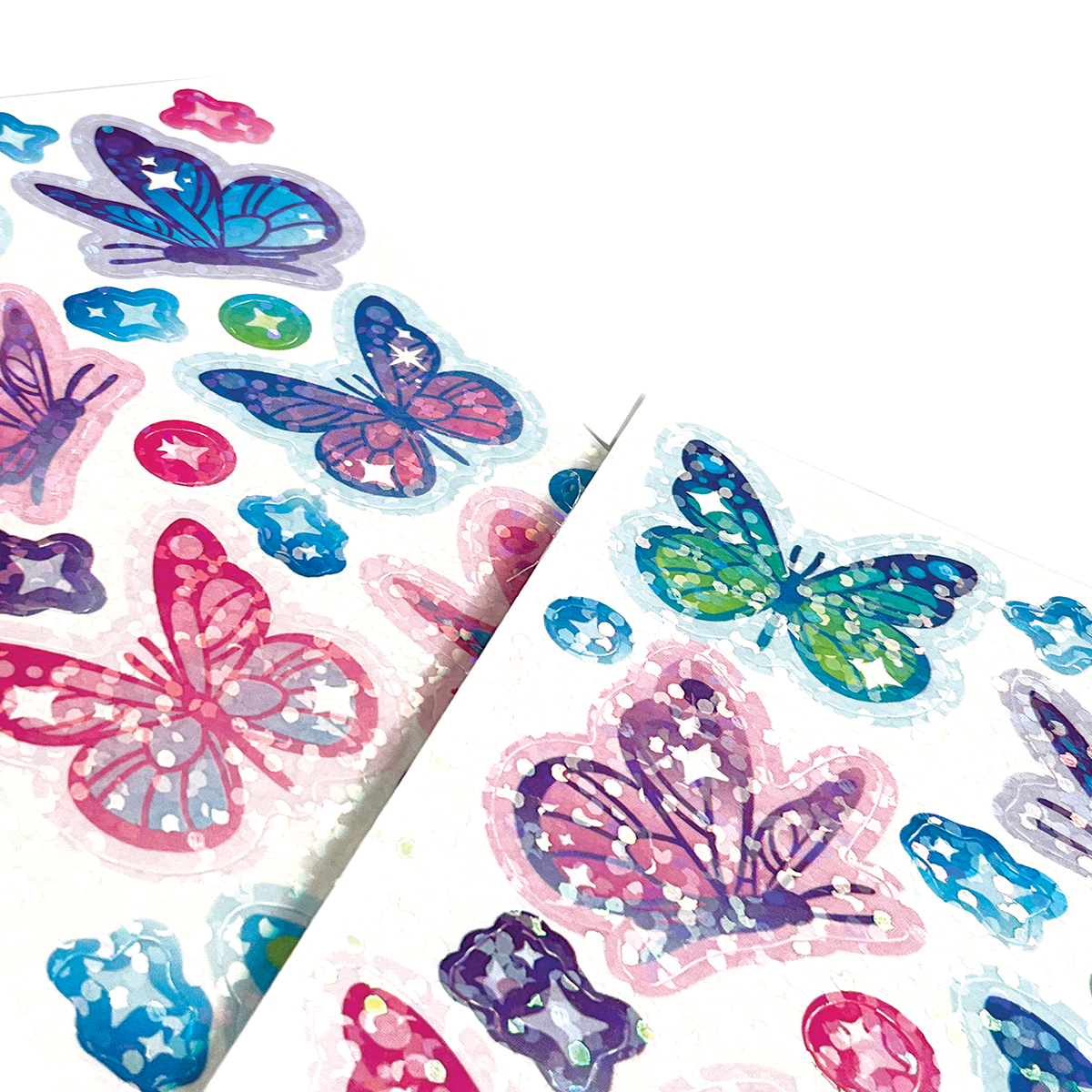Stickiville: Skinny Stickers - Glittery Butterfly