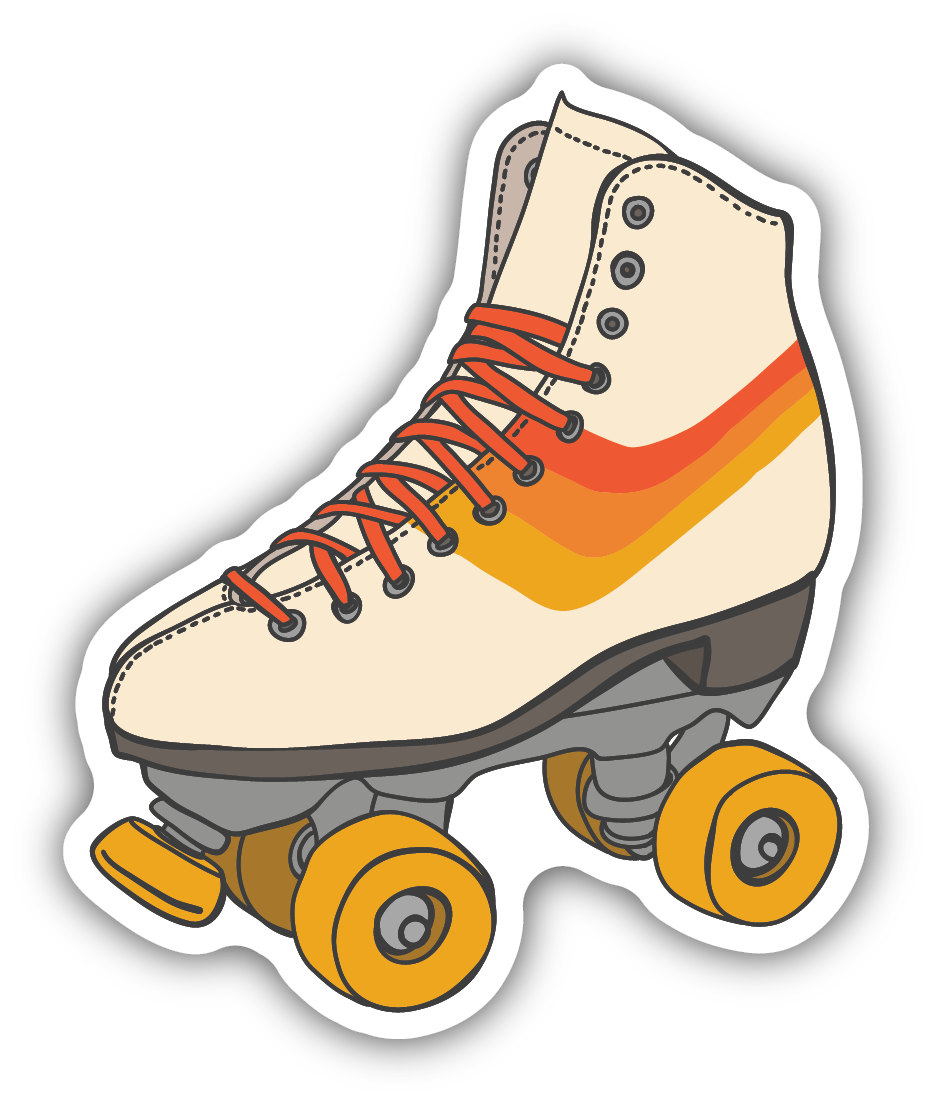 Roller Skate Sticker