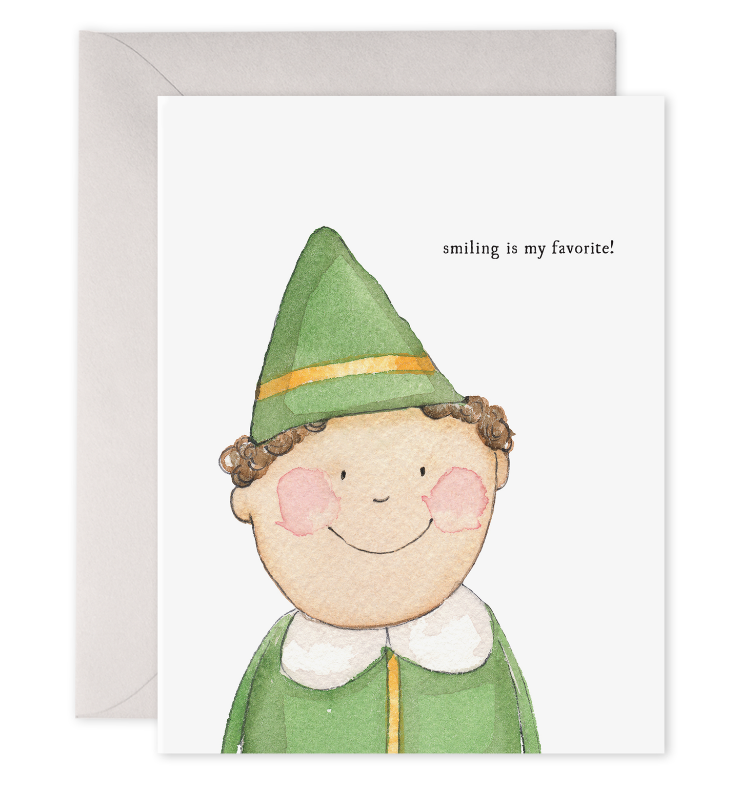 Smiling Buddy ELF | Christmas Greeting Card
