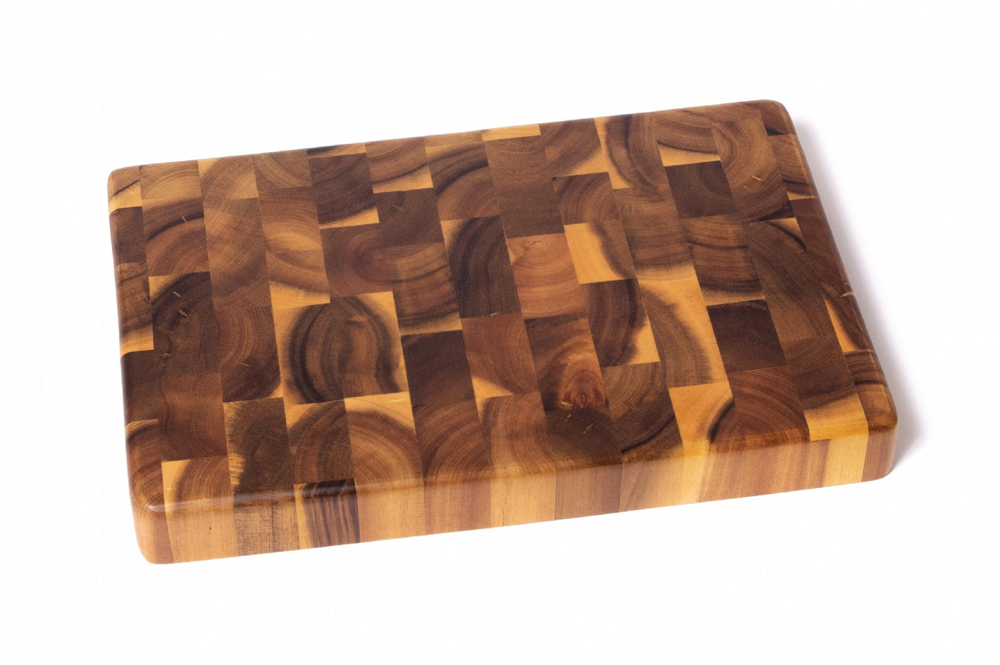 Acadia End Grain Chopping Block with Inset Handles
