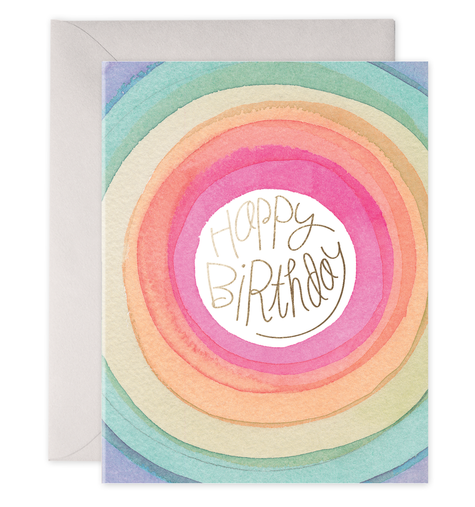 Happy Days Birthday Greeting Card: 4.25 X 5.5 INCHES