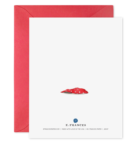 Lucky Night | Bear in Undies Love Valentine's Greeting Card: 4.25 X 5.5 INCHES
