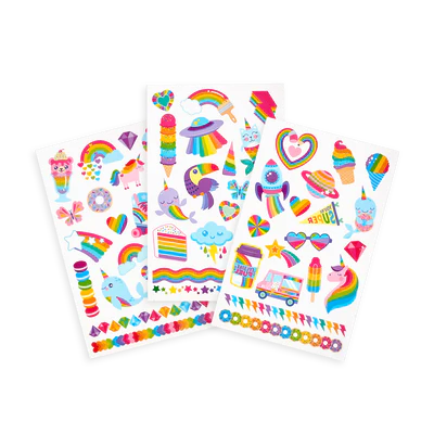 Tatoo-Palooza Temporary Tattoos - Over the Rainbow