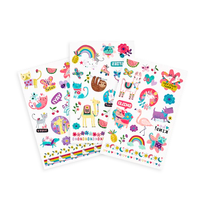 Tattoo-Palooza Temporary Tattoos - Funtastic Friends
