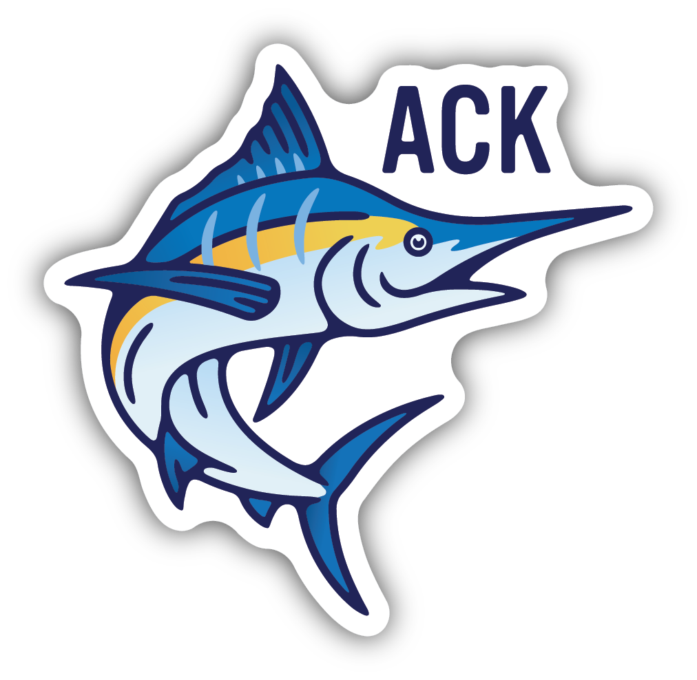 Fish On Blue Marlin - ACK - Nantucket