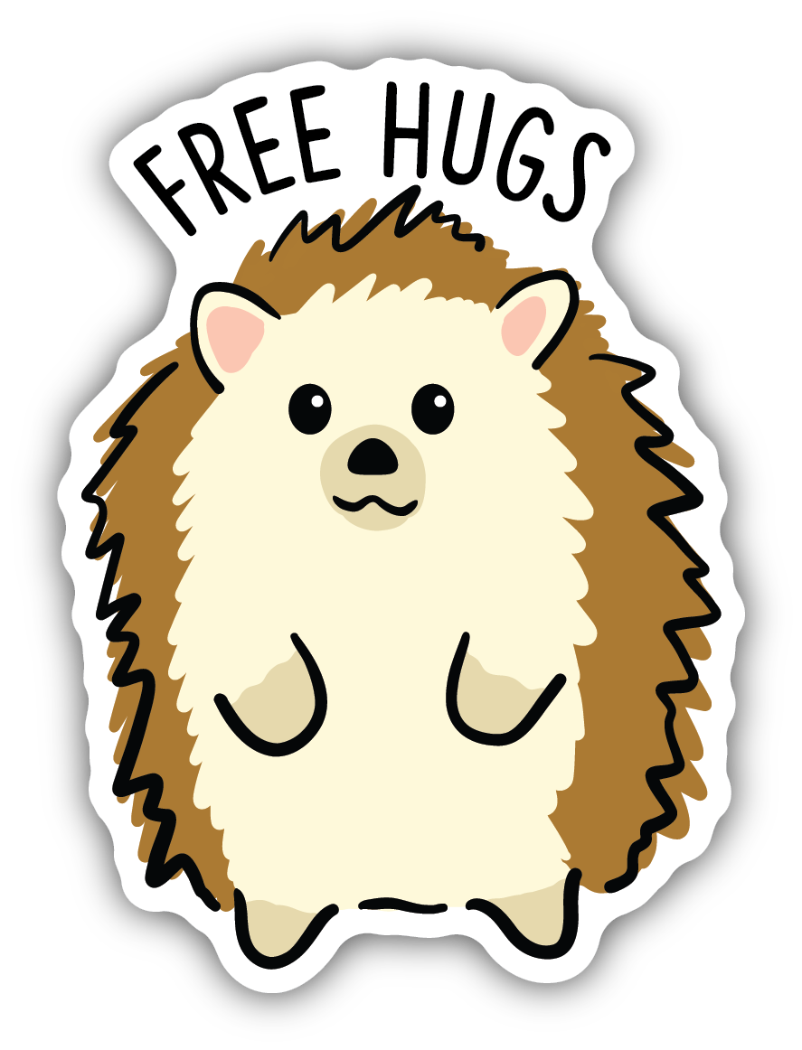 Free Hugs Hedgehog Sketch