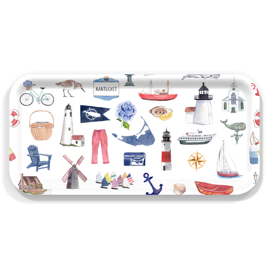 Nantucket Forever! Birch Trays: Three Sizes