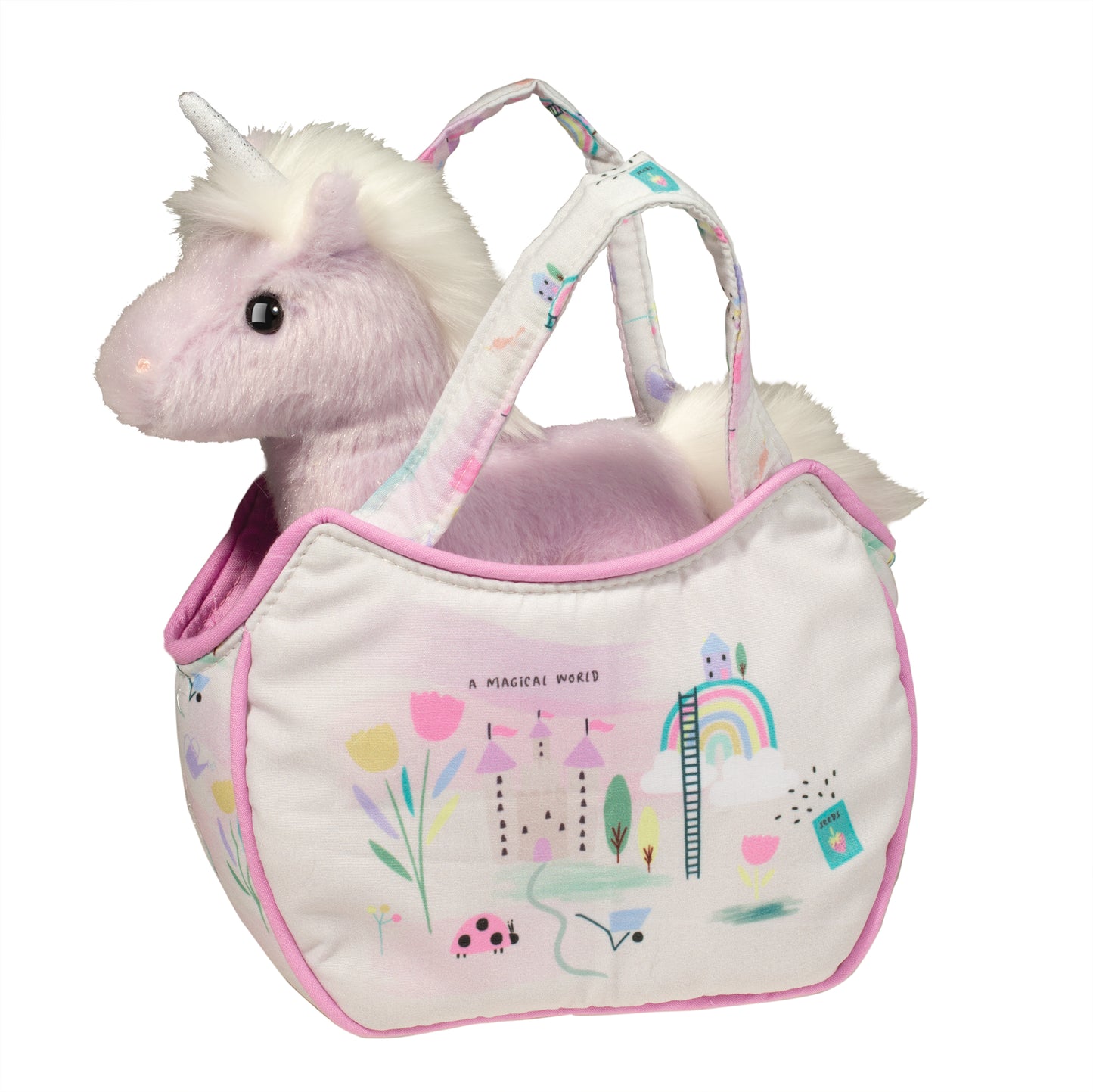 Magical World Sassy Sak with Purple Unicorn