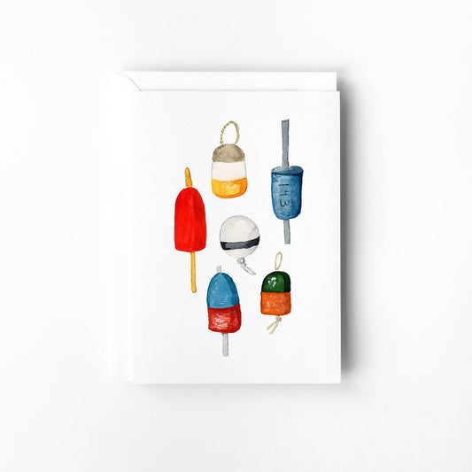 Buoys Mini Note Card