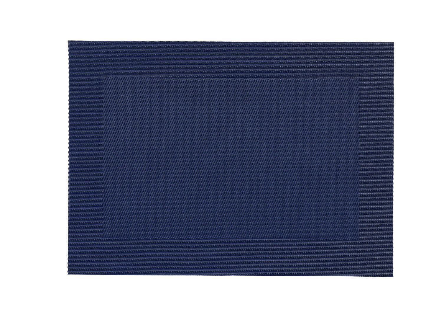 Woven PVC 19" x 13" Placemat - Navy