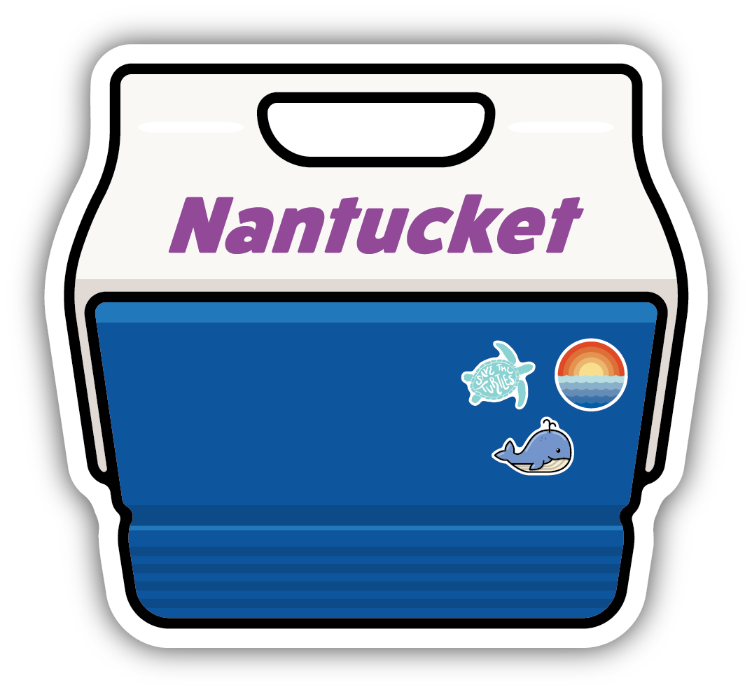 Retro Cooler -Nantucket
