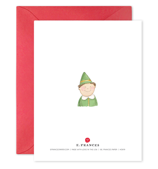 I Know Him | Christmas Card | ELF Greeting Card: 4.25 X 5.5