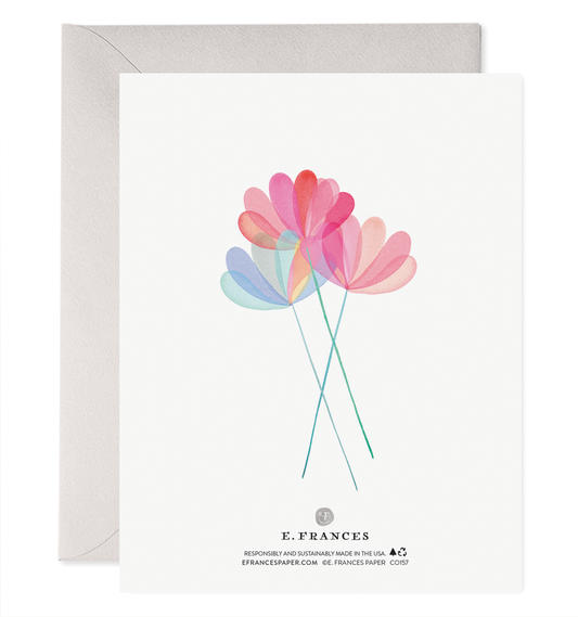 Sending Love | Thinking of You Greeting Card: 4.25 X 5.5 INCHES