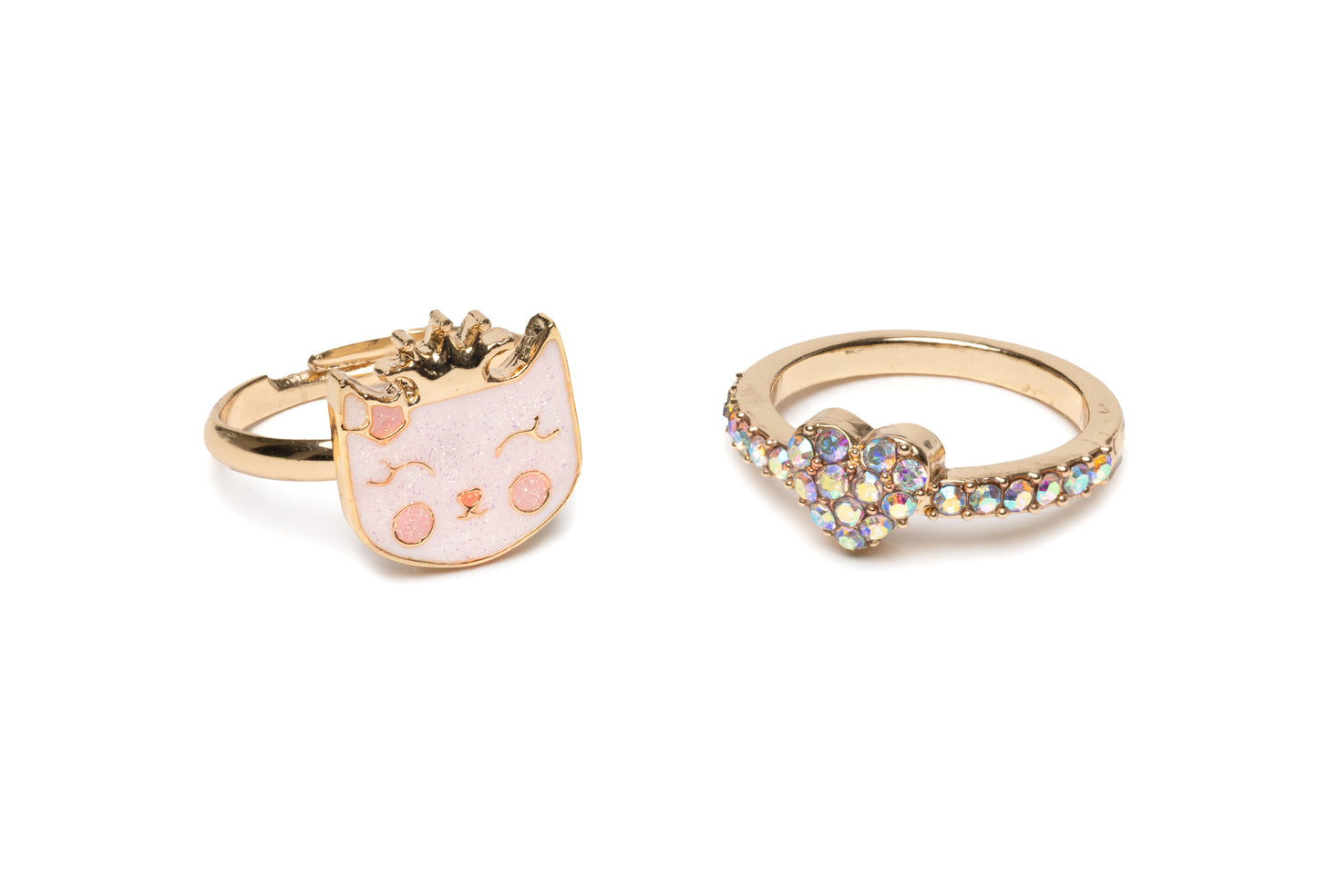 Boutique Kitty Love Ring Set
