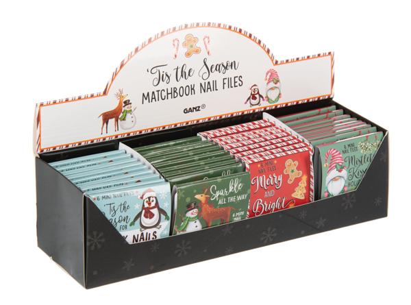 Tis the Season Matchbook Nail Files