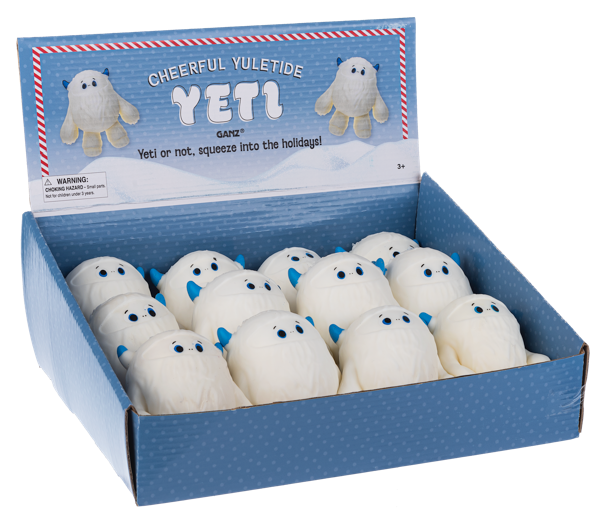 Cheerful Yuletide Yeti