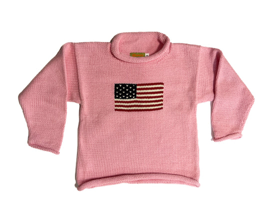 4th of July Kids Roll Neck Sweater