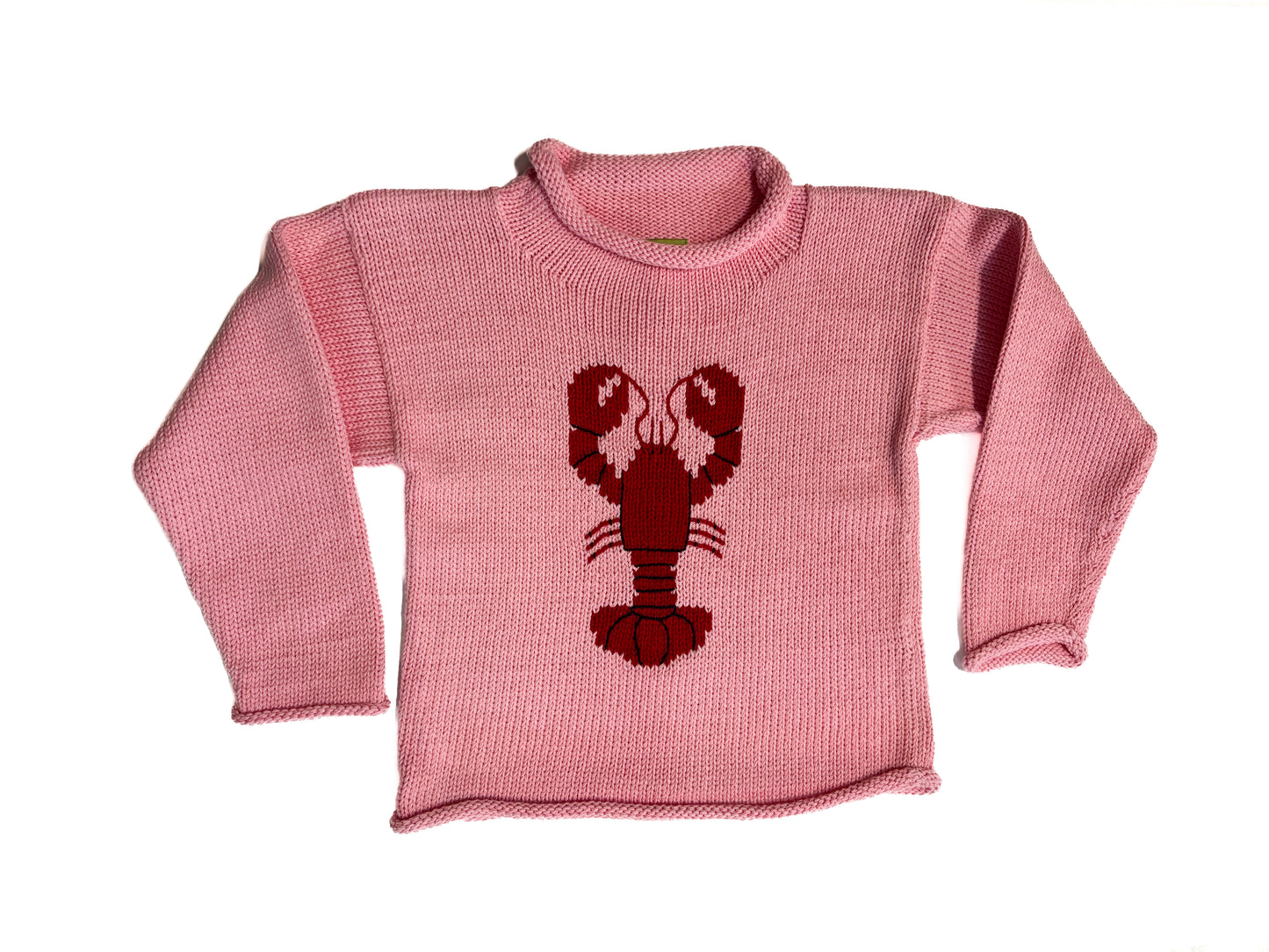 Lobster Kids Roll Neck Sweater