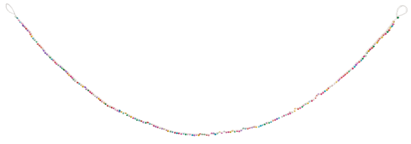 Multi Color Mini Bell Garland