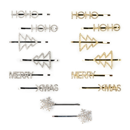 Christmas Olivia Moss Bling Hair
Clips