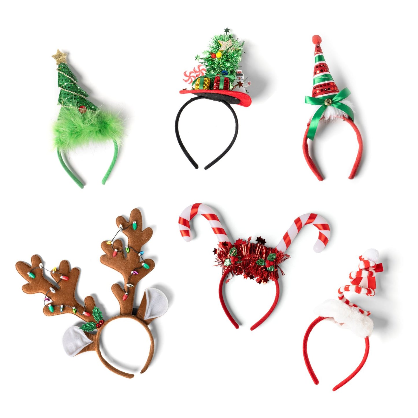 Lotsa LITES! Twinkle Tops Flashing Holiday Hat Headband