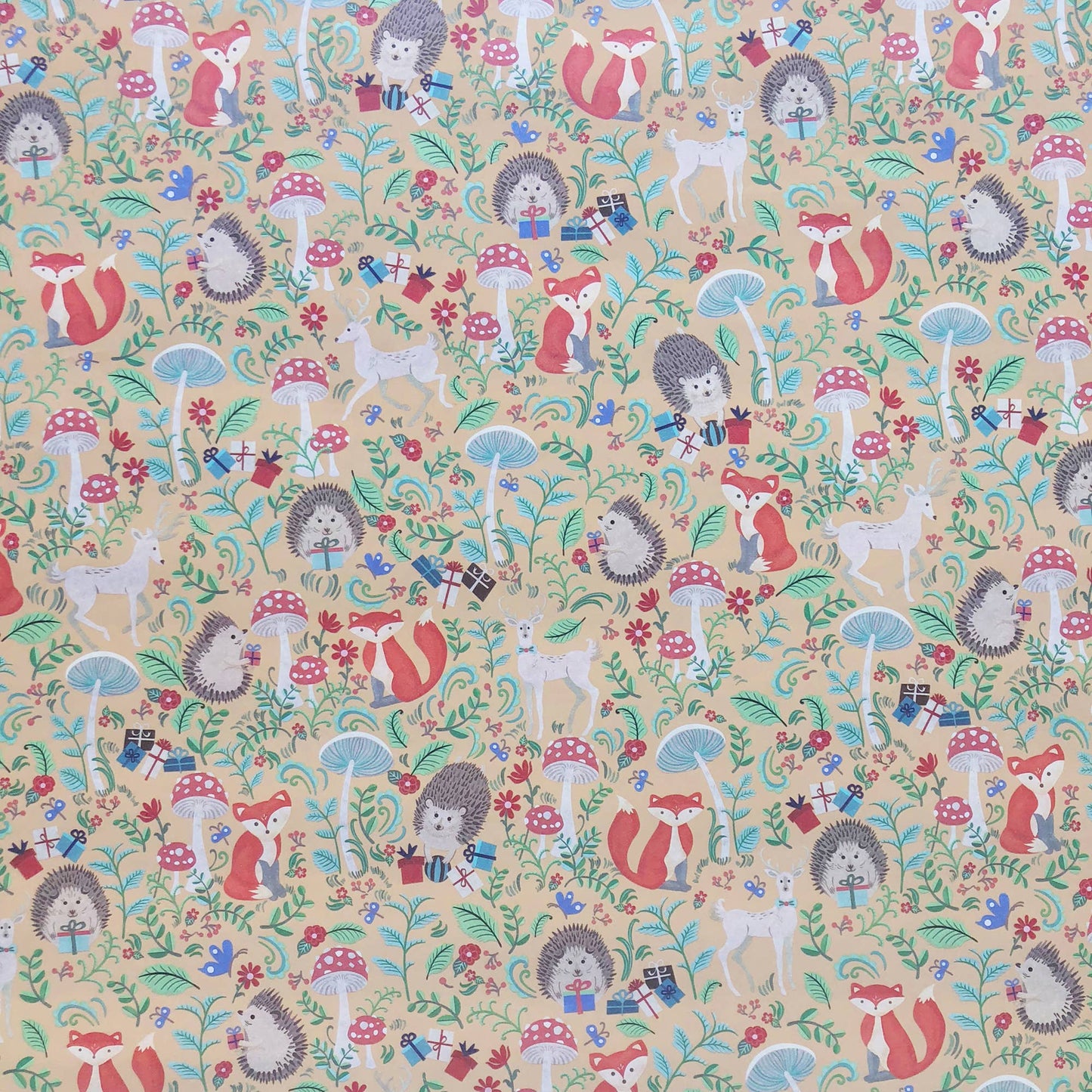 Krafty Fox Gift Wrap - Roll