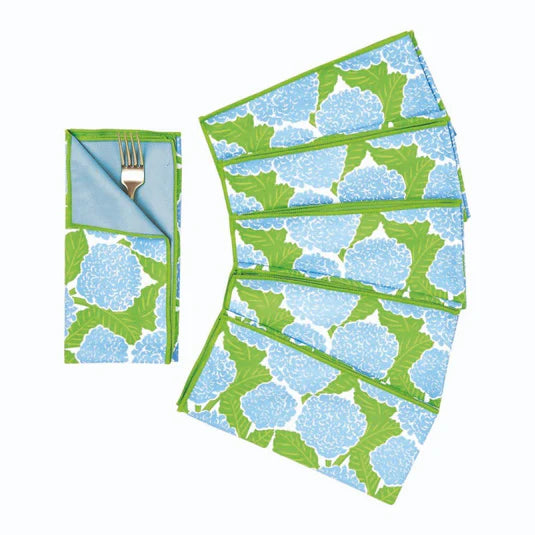 Blue Hydrangea blu Dinner Napkin
Set of 6