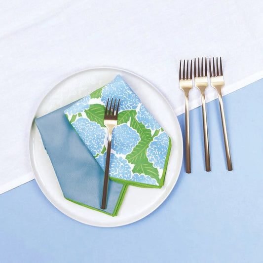 Blue Hydrangea blu Dinner Napkin
Set of 6
