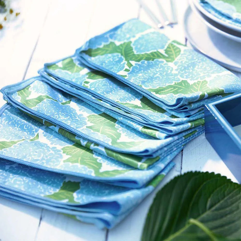 Blue Hydrangea blu Dinner Napkin
Set of 6