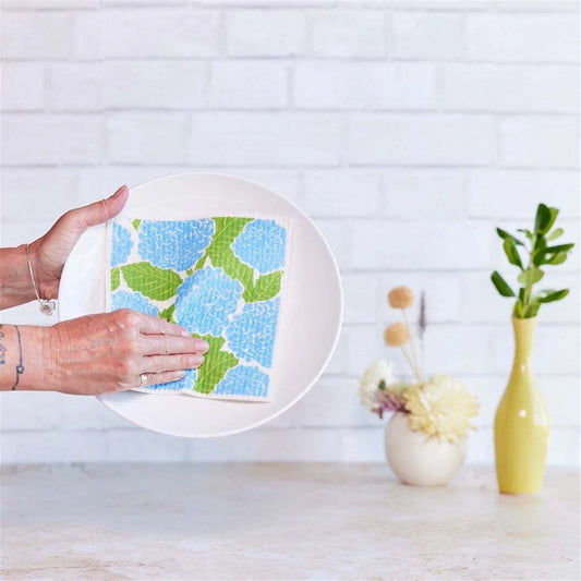 Blue Hydrangea blu Cloths Set 2