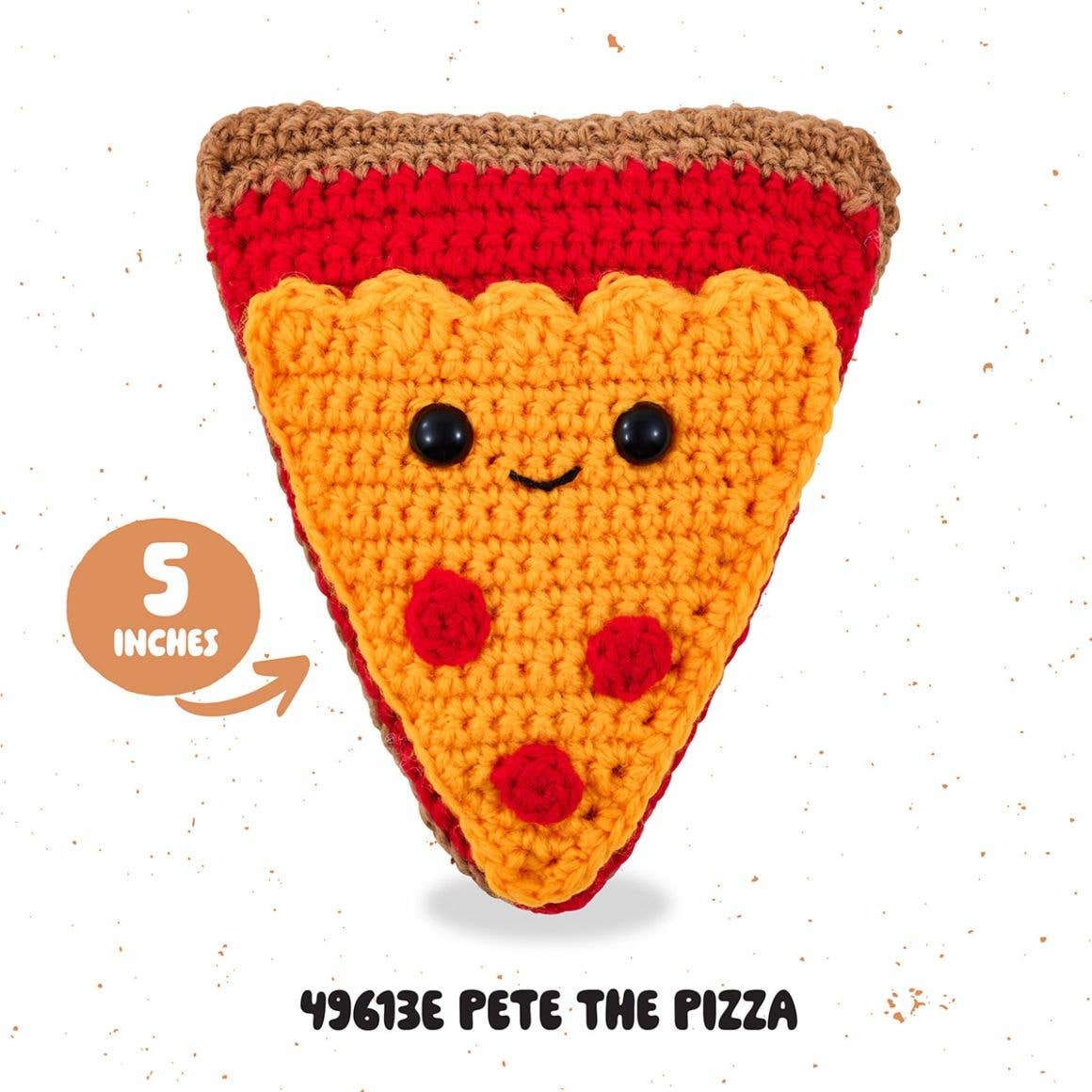 Bucilla Amigurumi Crochet Kit - Pete the Pizza