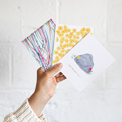 Baby Blocks Greeting Card – Celebrate New Baby or Shower