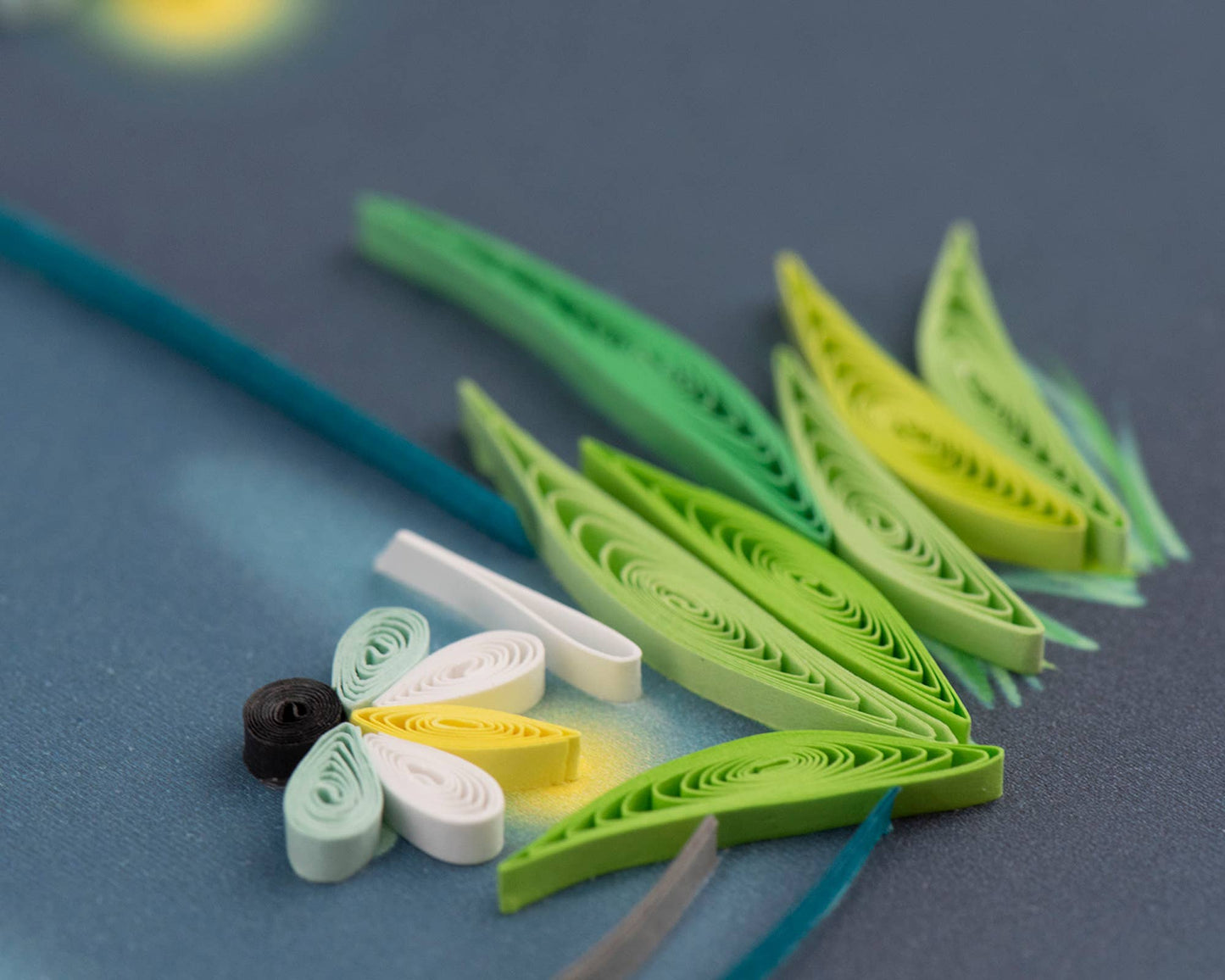 Fireflies Everyday Quilled Greeting Card