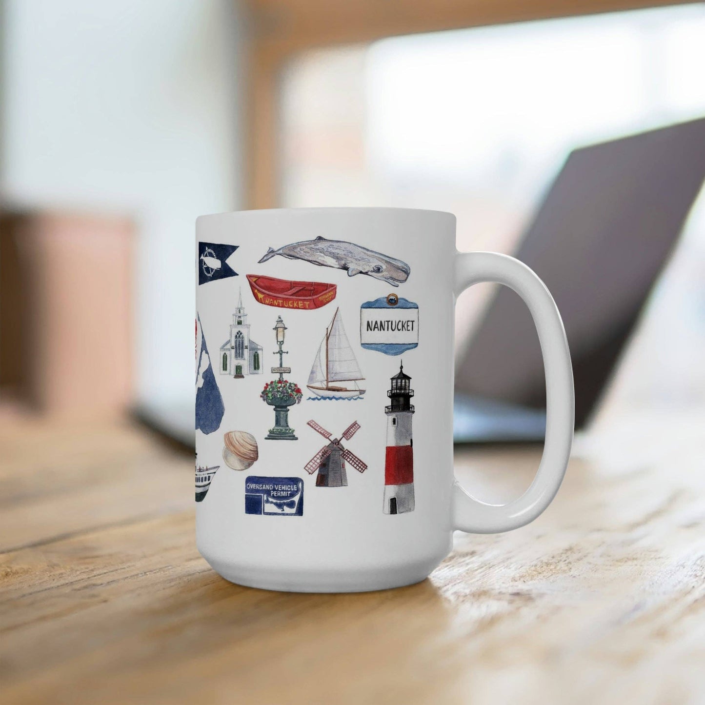Nantucket Forever Ceramic Mug