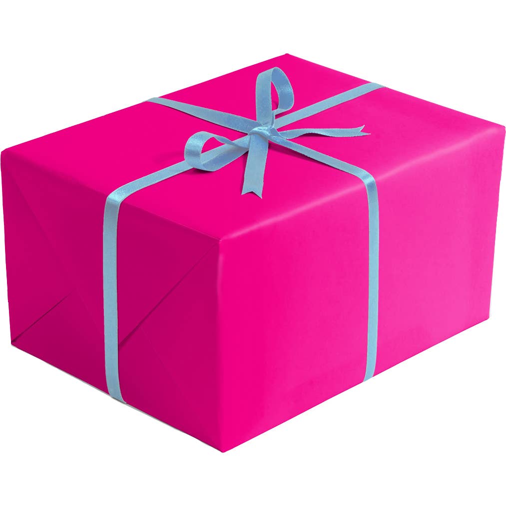 Magenta Matte Gift Wrap - Roll