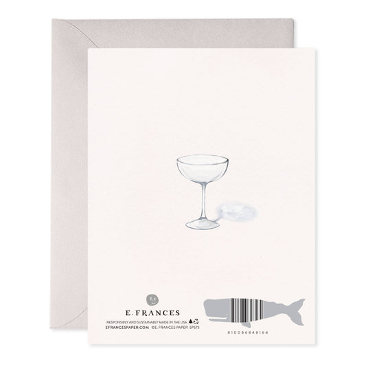 Champagne Tower Wedding Greeting Card – To the Happy Couple