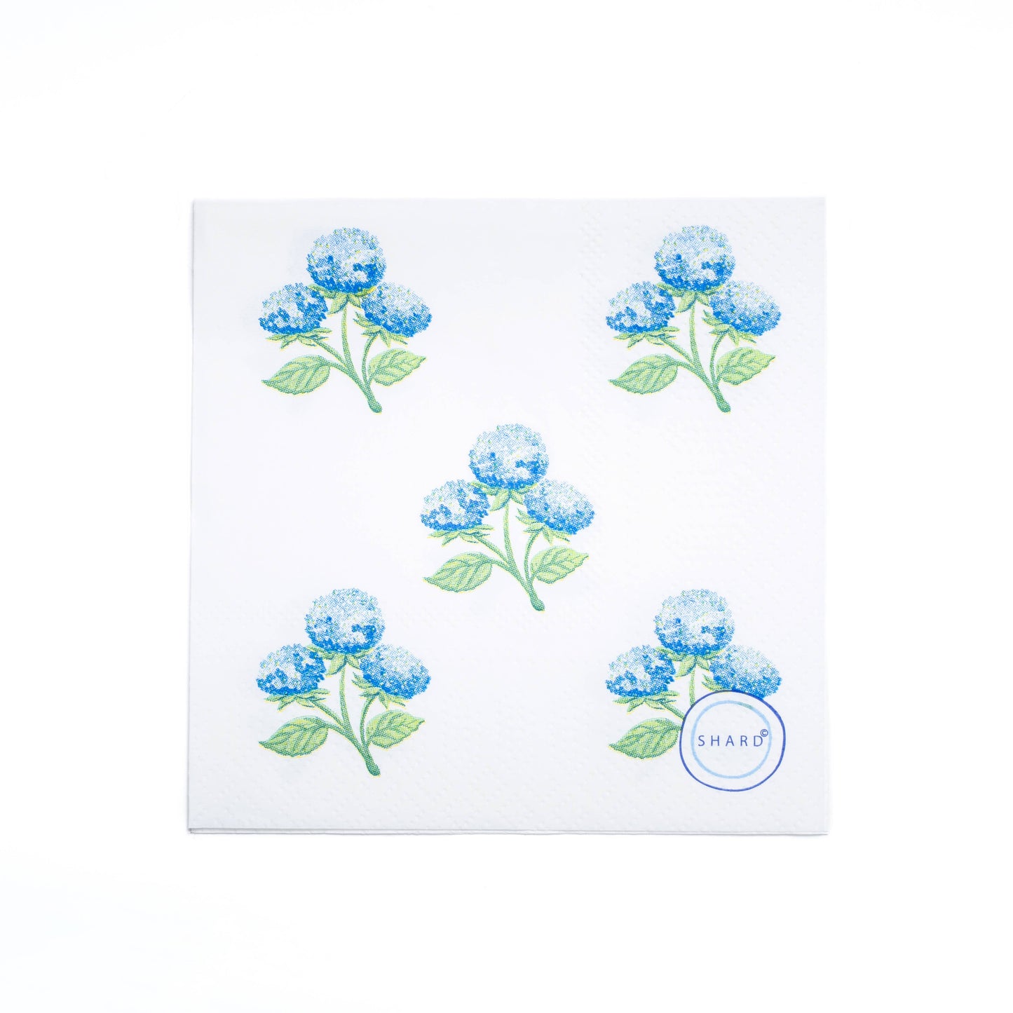 Hydrangea Paper Cocktail Napkins
