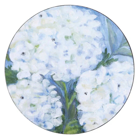 Blue Hydrangea Square Coaster -
Set of 4