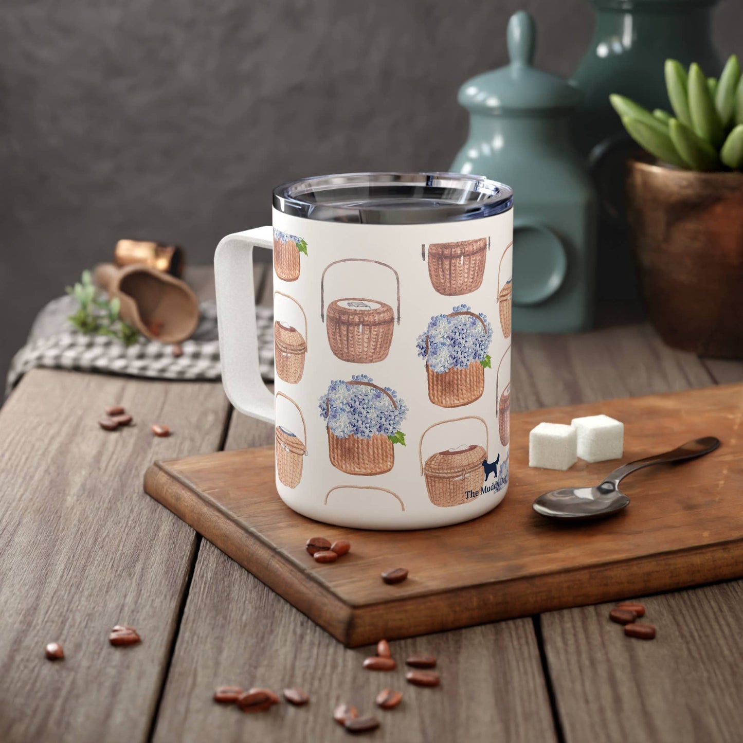 Nantucket Baskets Heritage Insulated Mug