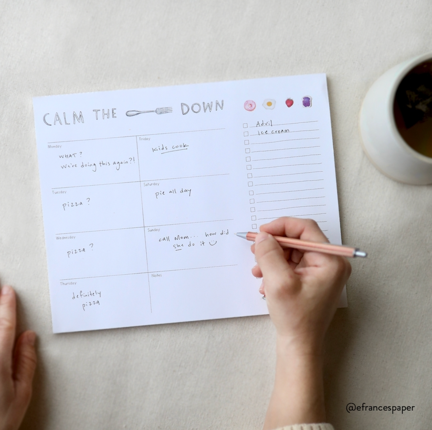 Fork Weekly Meal Planner