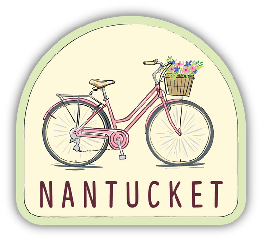 Bike With Basket - Nantucket