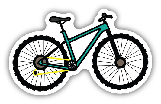 Mountain Bike Sticker