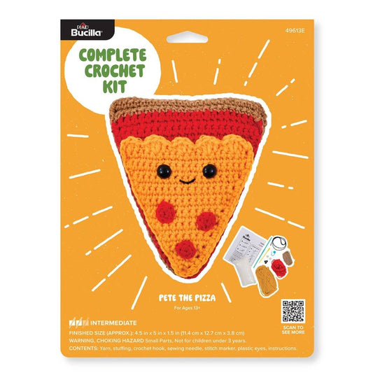 Bucilla Amigurumi Crochet Kit - Pete the Pizza