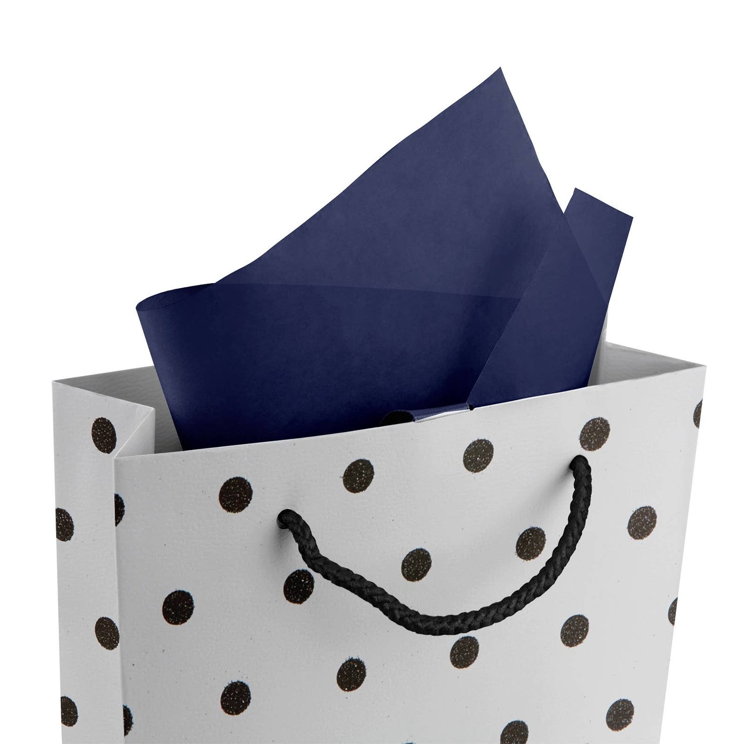Navy Tissue - Solid