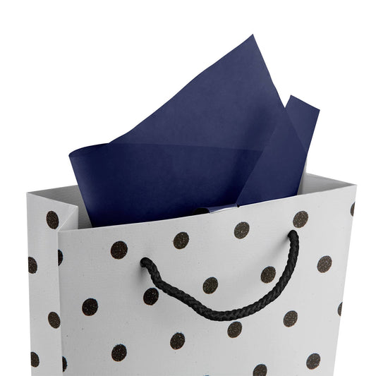 Navy Tissue - Solid
