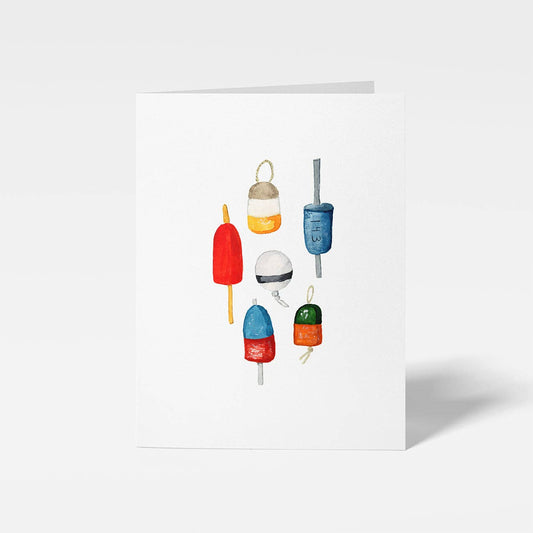 Buoys Mini Note Card