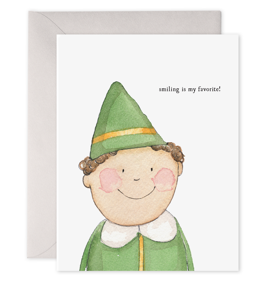 Smiling Buddy ELF | Christmas Greeting Card